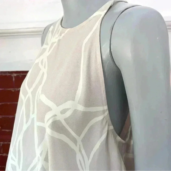 C/MEO Collective  Asymmetrical Tank Top Modern Flowing Blouse - Picture 6 of 11